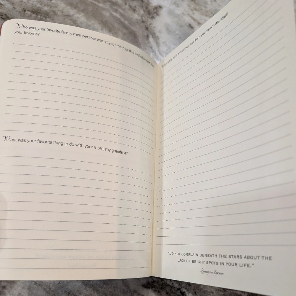 'Your Mother's Story' Journal - Picture 6 of 6